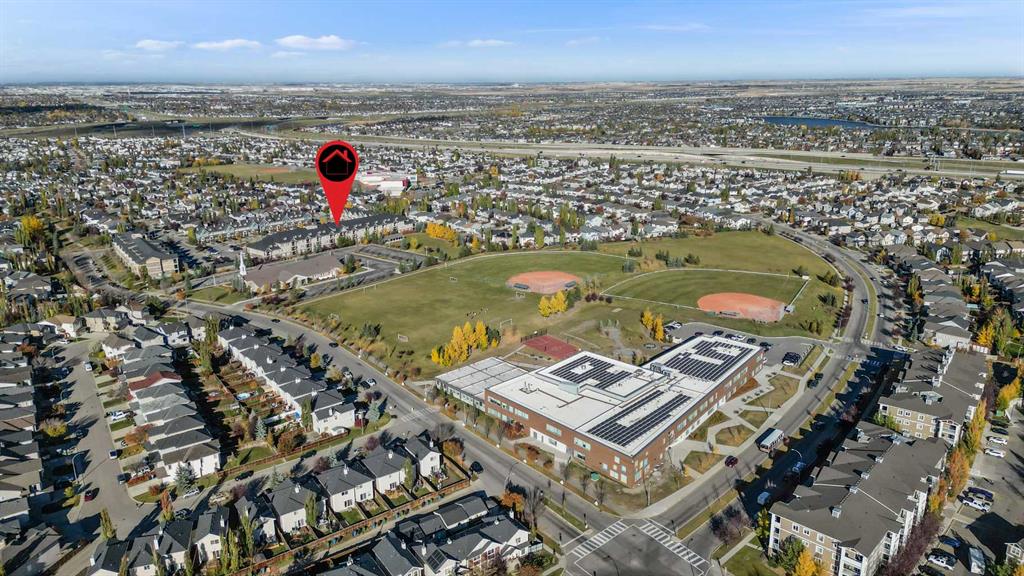 Fifth View of 102, 200 Cranfield Common SE, Cranston, Calgary, Alberta, T3M 1S2