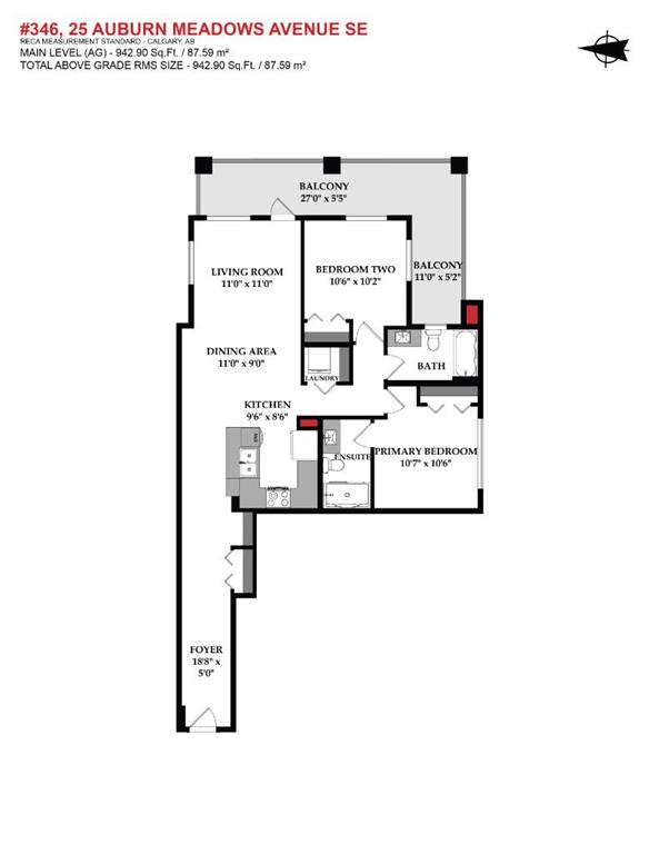 Third View of 346, 25 Auburn Meadows Avenue SE, Auburn Bay, Calgary, Alberta, T3M 2L3