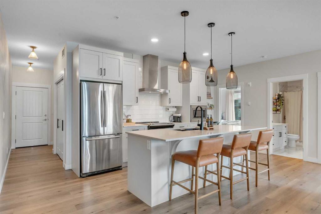 Fourth View of 114, 200 Auburn Meadows Common SE, Auburn Bay, Calgary, Alberta, T3M 3A8