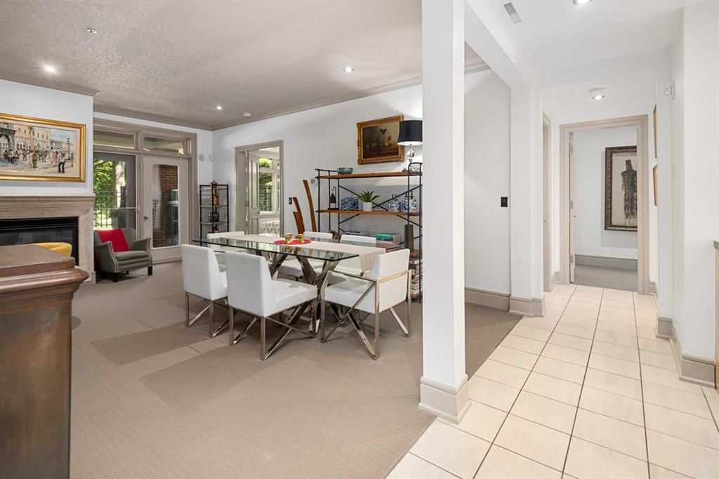Fifth View of 105, 670 PRINCETON Way SW, Eau Claire, Calgary, Alberta, T2P 5K2