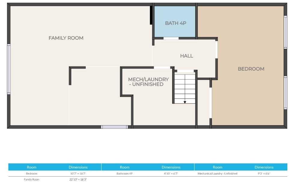 Fourth View of 6044 17A Street SE, Ogden, Calgary, Alberta, T2C0L8