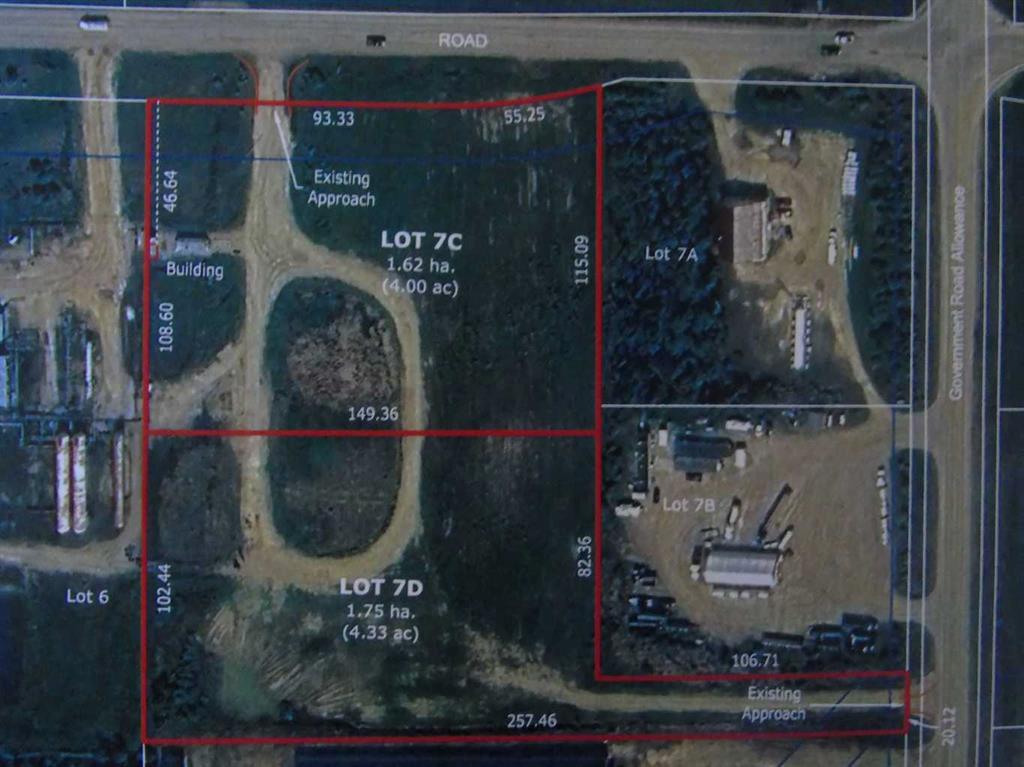 Lot 7C West Mitsue Industrial Road , A2264785, Alberta,