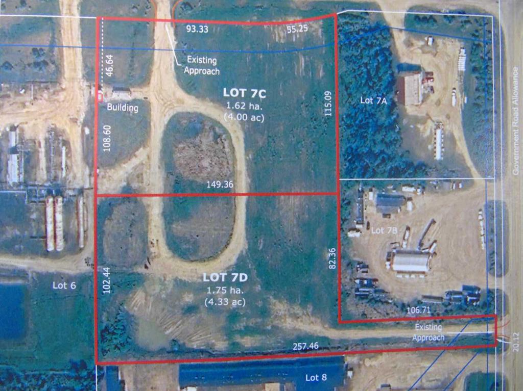 Lot 7D West Mitsue Industrial Road , A2264788, Alberta,