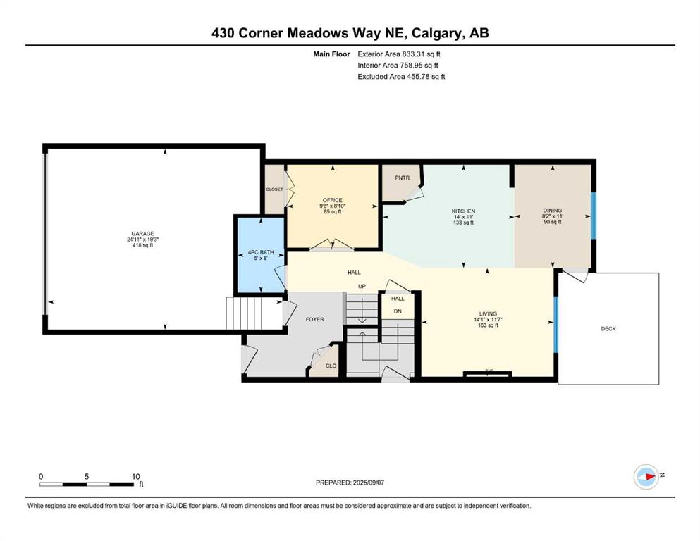 Fifth View of 430 Corner Meadows Way NE, Cornerstone, Calgary, Alberta, T3N 1Y6