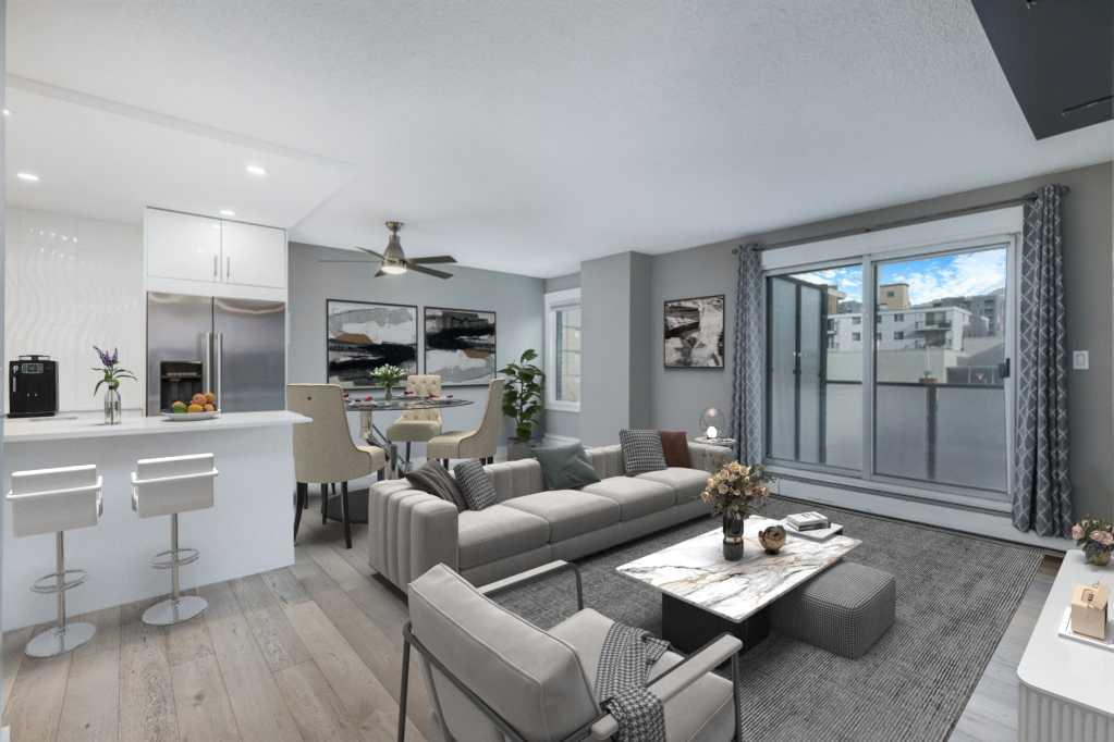 Fourth View of 404, 1208 14 Avenue SW, Beltline, Calgary, Alberta, T3C 0V9
