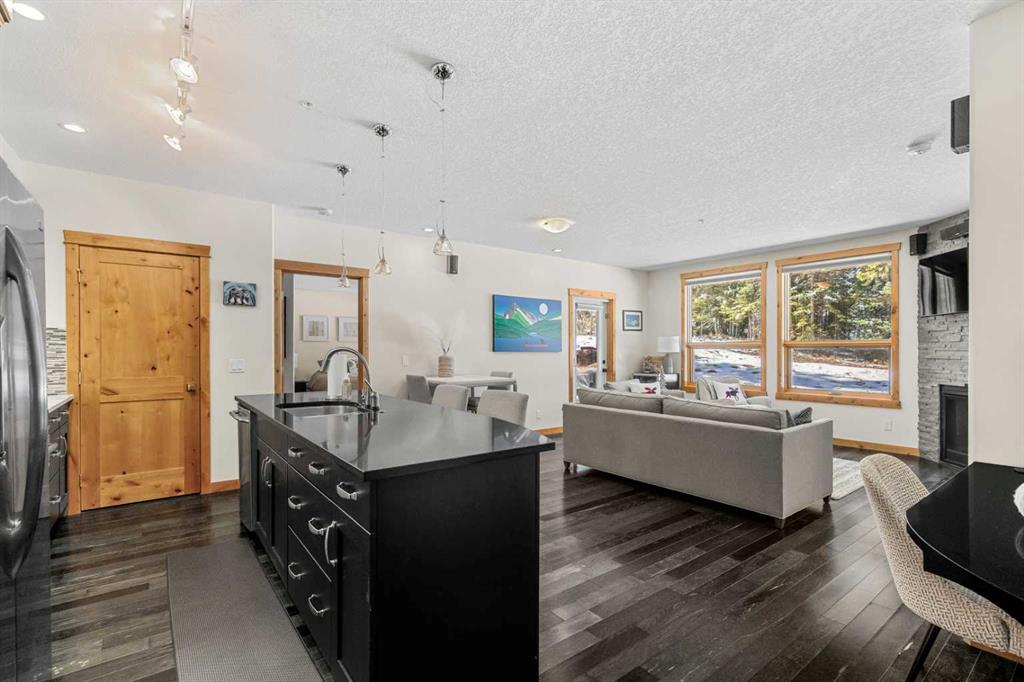 Fourth View of 102, 2100A Stewart Creek Drive , Three Sisters, Canmore, Alberta, T1W0G3