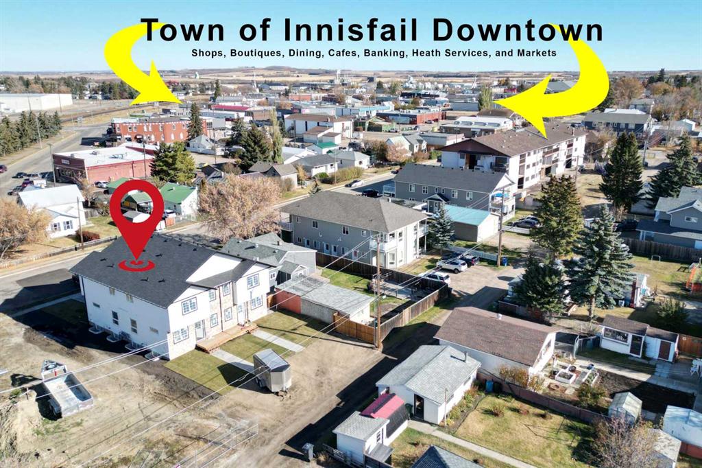 Fourth View of 5139 48th Street  , Central Innisfail, Innisfail, Alberta, T4G 1M2