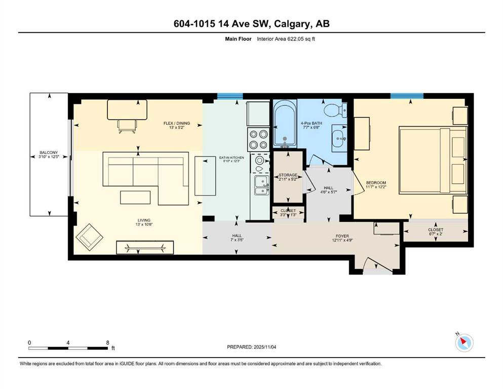 Third View of 604, 1015 14 Avenue SW, Beltline, Calgary, Alberta, T2R0N9