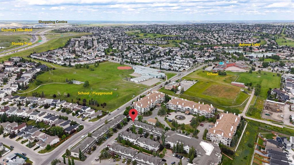 Fifth View of 401, 950 Arbour Lake Road NW, Arbour Lake, Calgary, Alberta, T3G5B3