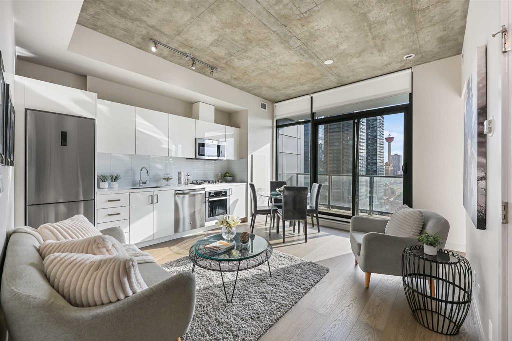 Fourth View of 507, 1010 6 Street SW, Beltline, Calgary, Alberta, T2R 1B4