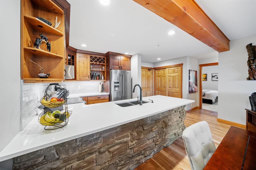 Third View of 112, 104 Armstrong Place , Three Sisters, Canmore, Alberta, T1W 3L5