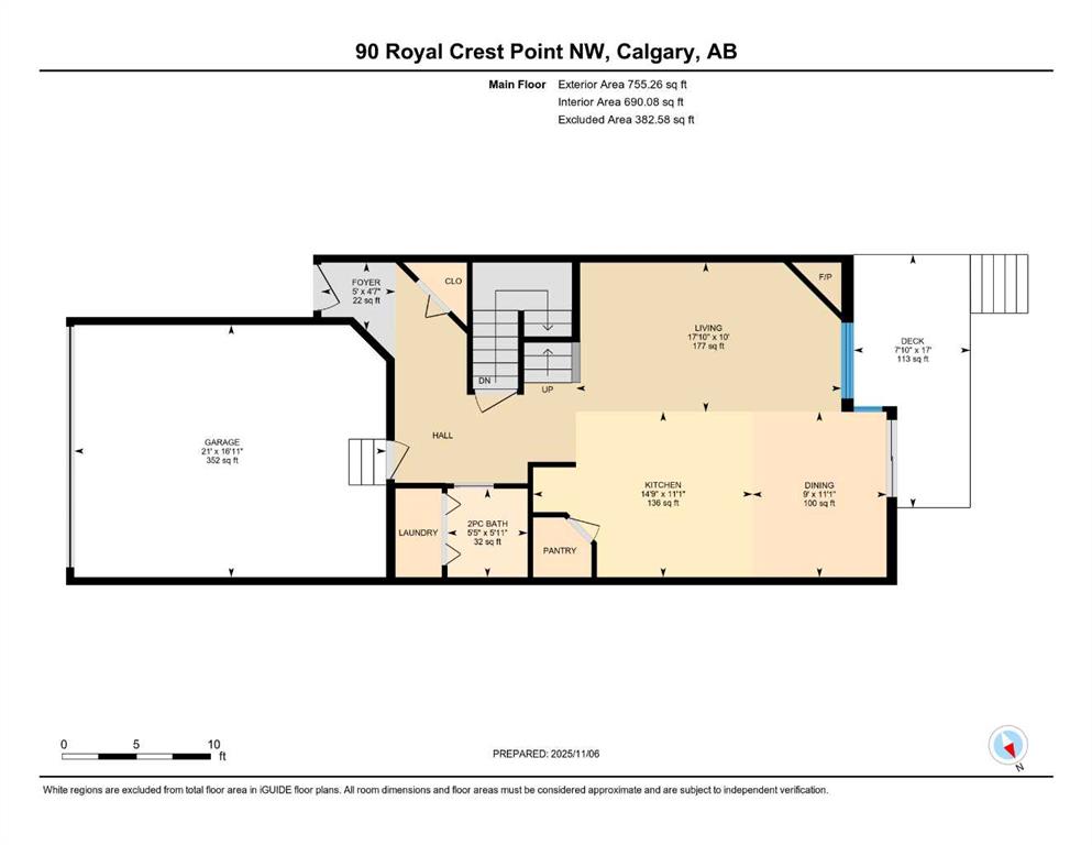 Fourth View of 90 Royal Crest Point NW, Royal Oak, Calgary, Alberta, T3G 5W5