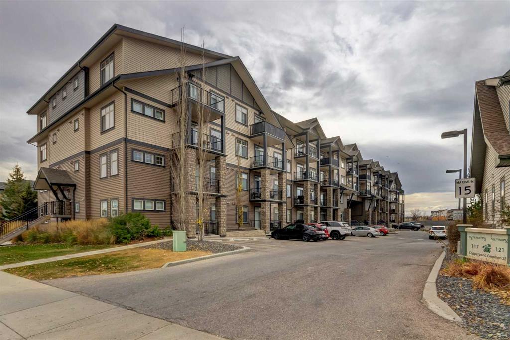 Third View of 324, 117 Copperpond Common SE, Copperfield, Calgary, Alberta, T2Z5E2