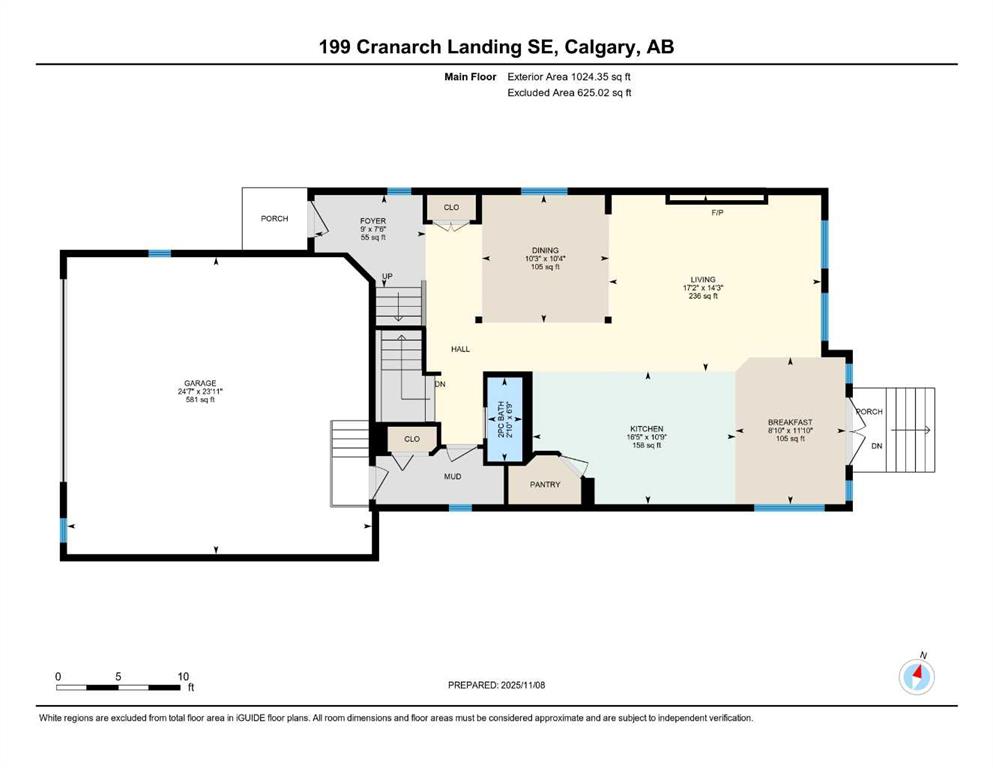 Fourth View of 199 Cranarch Landing SE, Cranston, Calgary, Alberta, T3M 0Z6