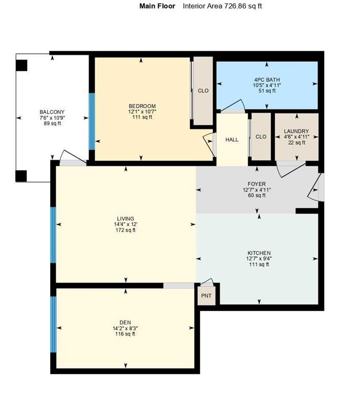 Fourth View of 2407, 3727 Sage Hill Drive NW, Sage Hill, Calgary, Alberta, T3R 1T7