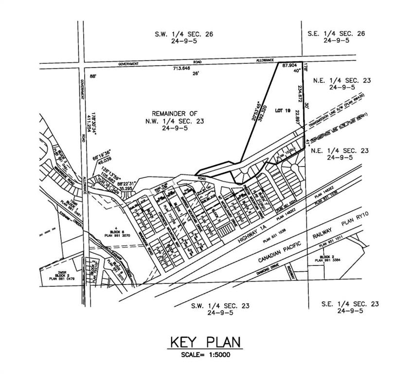 Fourth View of 65 Acres Along Windridge Road , NONE, Rural Bighorn No. 8, M.D. of, Alberta, T0L2C0