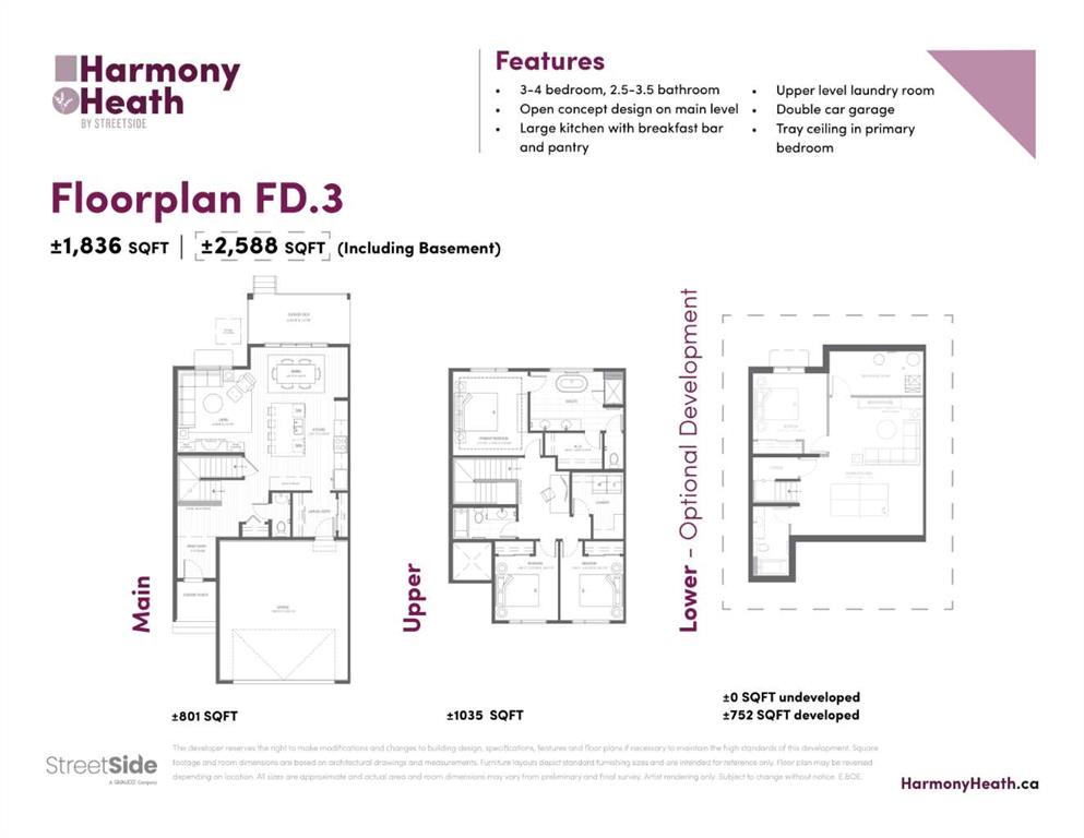 Fifth View of 1140 Sailfin Heath  , Harmony, Rural Rocky View County, Alberta, T3Z0J1