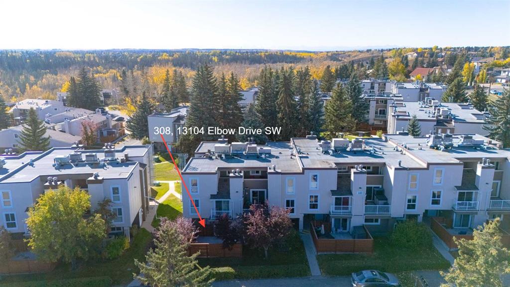 Second View of 308, 13104 Elbow Drive SW, Canyon Meadows, Calgary, Alberta, T2W 2P2