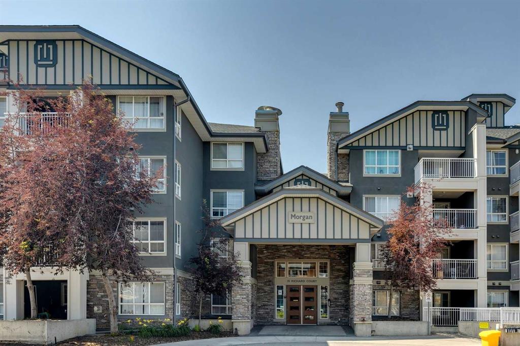 Fourth View of 438, 35 Richard Court SW, Lincoln Park, Calgary, Alberta, T3E 7N9