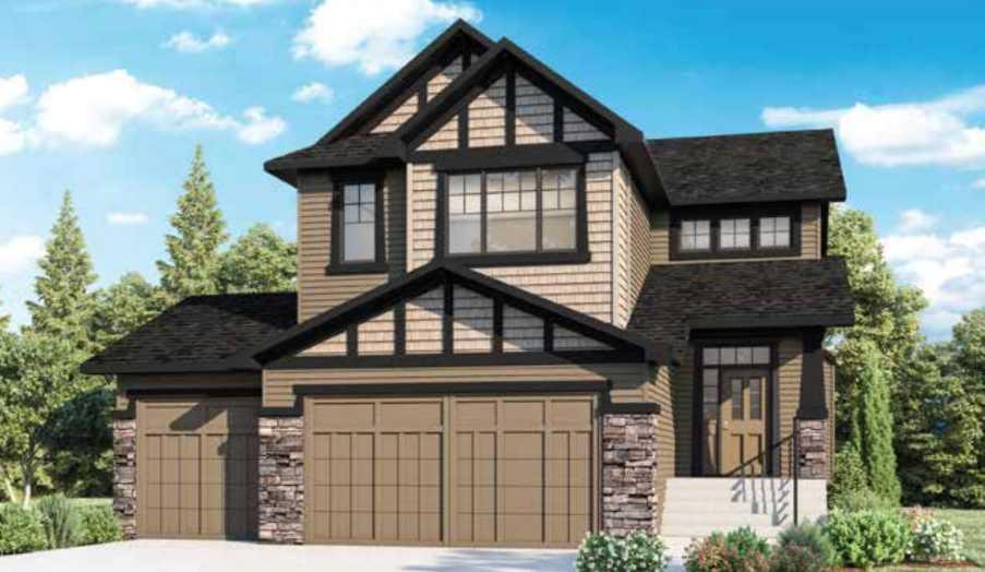 Second View of 261 Dawson Wharf Crescent , Dawson's Landing, Chestermere, Alberta, T1X2X5