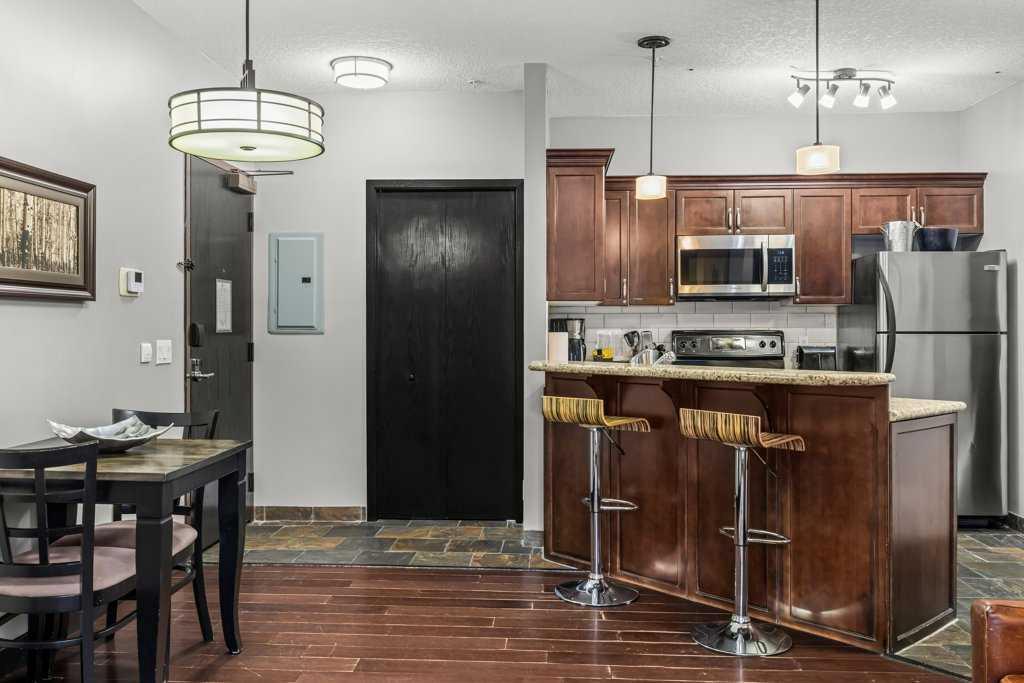 Fourth View of 322, 901 Mountain Street , Bow Valley Trail, Canmore, Alberta, T1W3B1