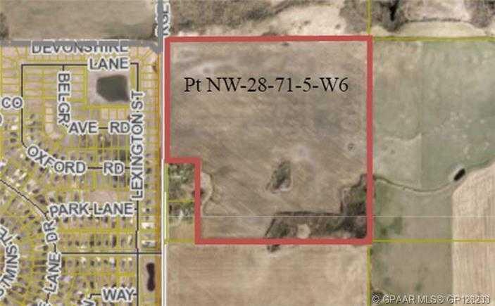 Pt. of NW-28-71-5-W6  , A2277791, Alberta,