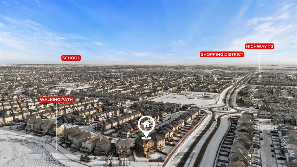 Third View of 108 Windgate Close SW, Windsong, Airdrie, Alberta, T4B3T1