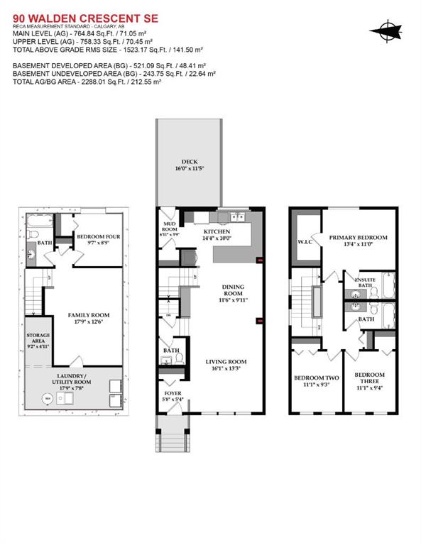 Third View of 90 Walden Crescent SE, Walden, Calgary, Alberta, T2X 0S9