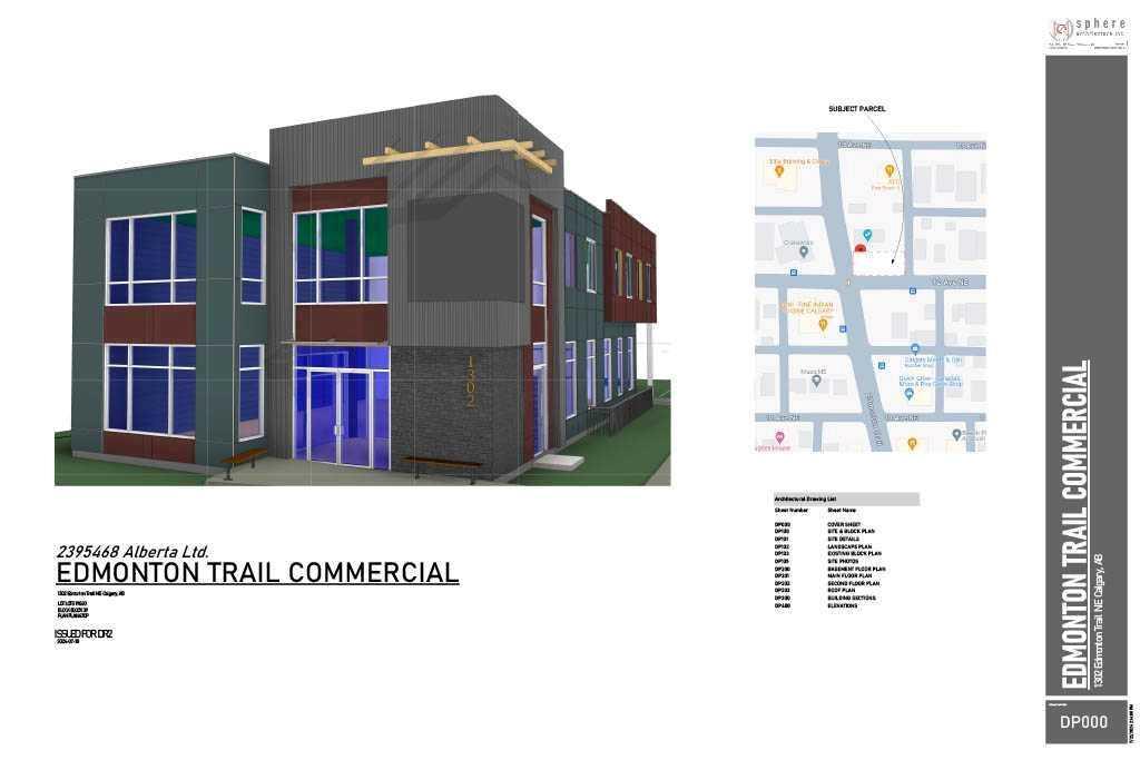 Second View of 1302 Edmonton Trail NE, Renfrew, Calgary, Alberta, T2E 3K7