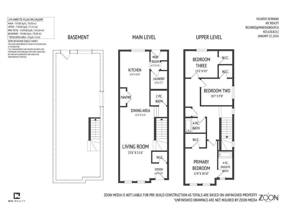 Third View of 244 Annette Villas NW, Glacier Ridge, Calgary, Alberta, T3R 2K5