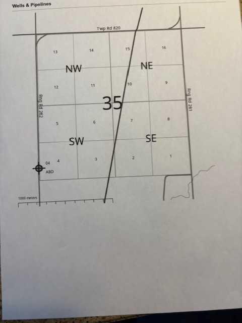 Third View of 5;26;81;35, Township Road 820 Range Road 262 Land SW, NONE, Rural Peace No. 135, M.D. of, Alberta, T0H0L0