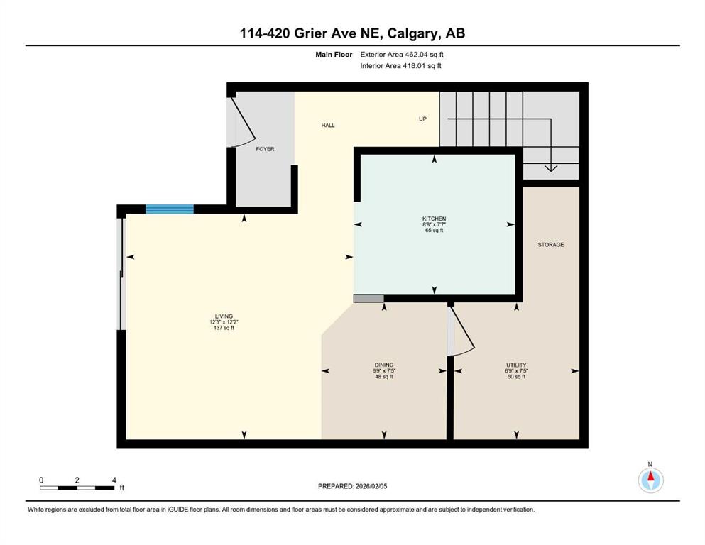 Fifth View of 114, 420 Grier Avenue NE, Greenview, Calgary, Alberta, T2K 5X6