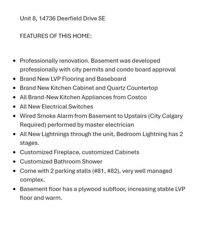 Fourth View of 8, 14736 Deerfield Drive SE, Deer Run, Calgary, Alberta, T2J 5Y1