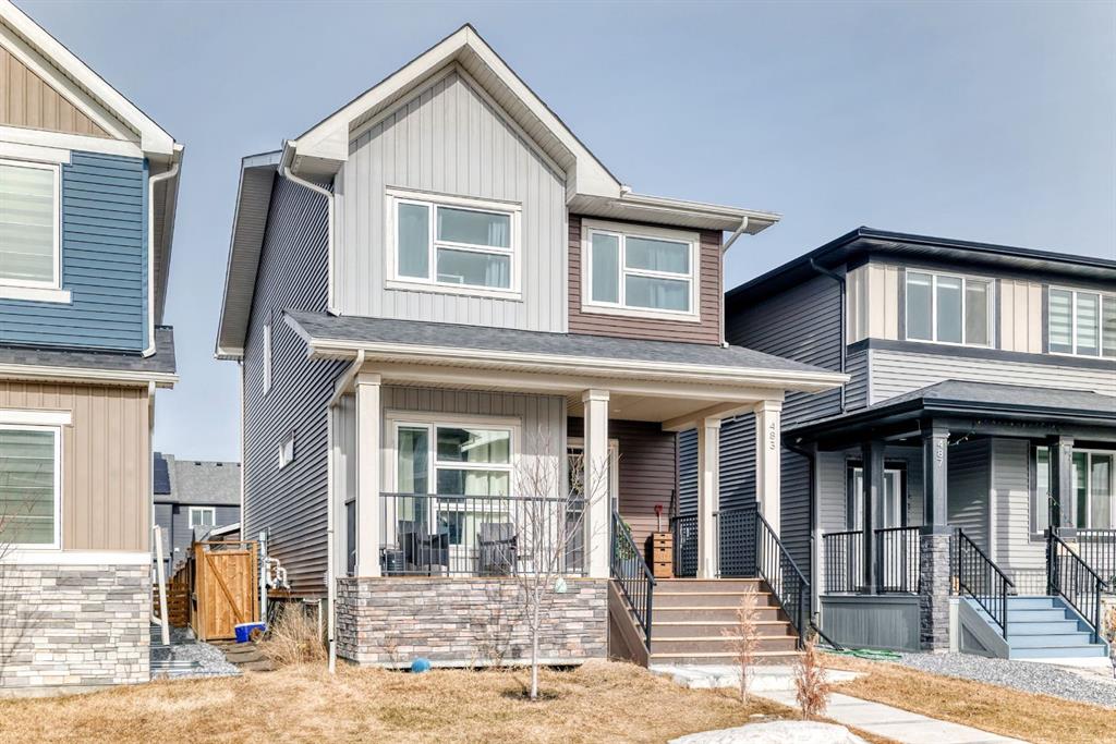 Fourth View of 483 Lawthorn Way SE, Lanark, Airdrie, Alberta, T4A 3M8