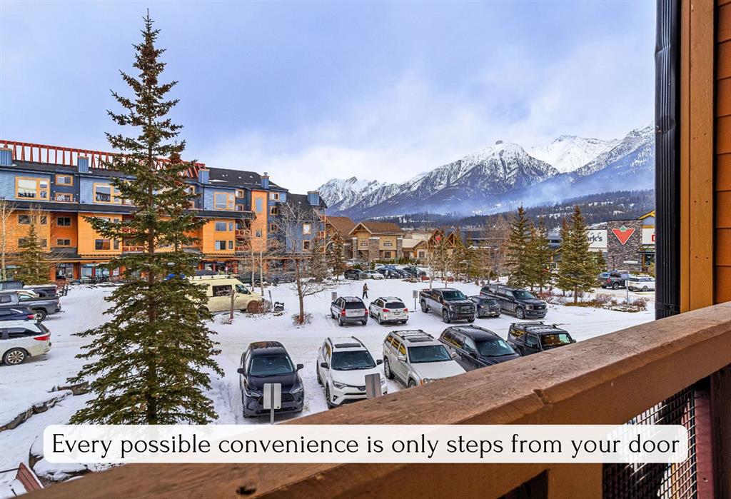 Fifth View of 202, 1120 Railway Avenue , Town Centre_Canmore, Canmore, Alberta, T1W1P4