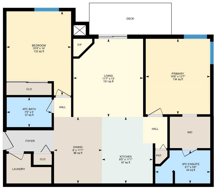 Fourth View of 1612, 3400 Edenwold Heights NW, Edgemont, Calgary, Alberta, T3A 3Y5