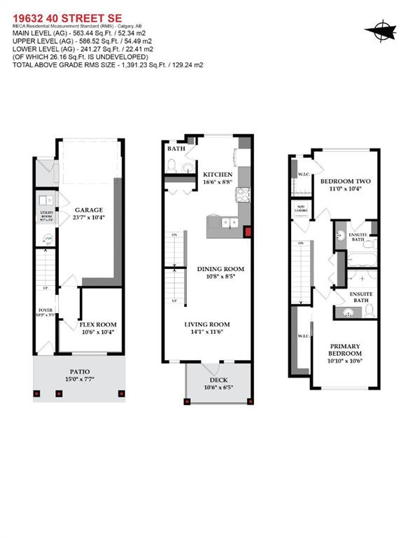Fourth View of 19632 40 Street SE, Seton, Calgary, Alberta, T3M 3A6