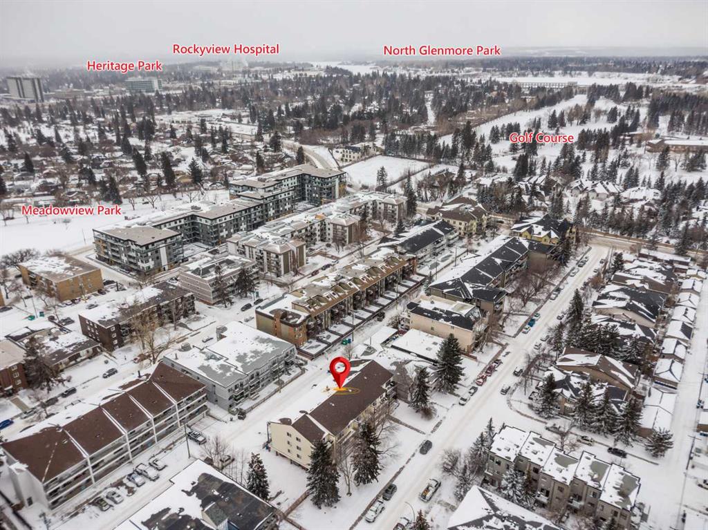 Fifth View of 302, 635 56 Avenue SW, Windsor Park, Calgary, Alberta, T2V0G9