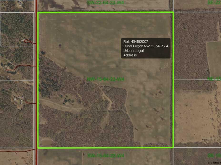 Third View of  NW-15-64-23-W4  , NONE, Rural Athabasca County, Alberta, T0G 1T0