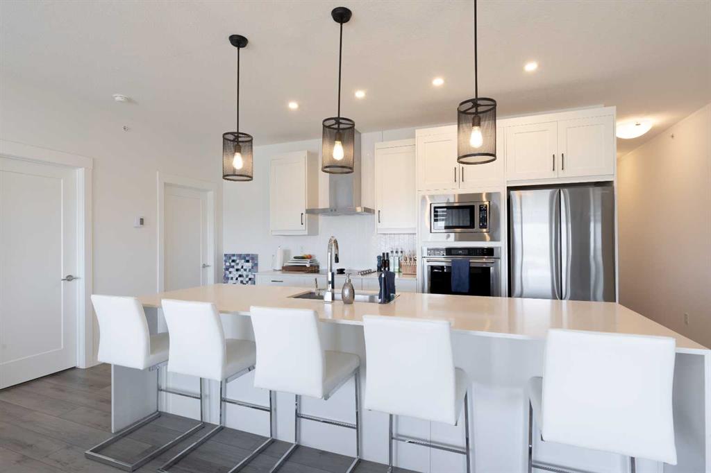 Third View of 406, 500 Auburn Meadows Common SE, Auburn Bay, Calgary, Alberta, T3M 3P5