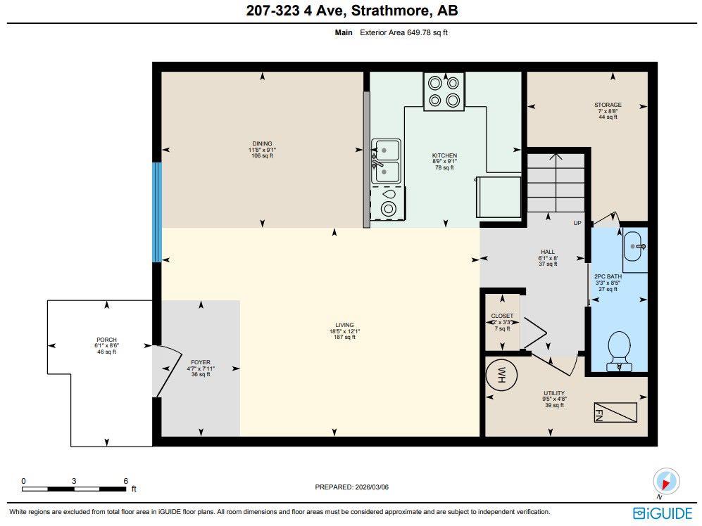 Fifth View of 207, 323 Fourth Avenue , Downtown_Strathmore, Strathmore, Alberta, T1P 1B5