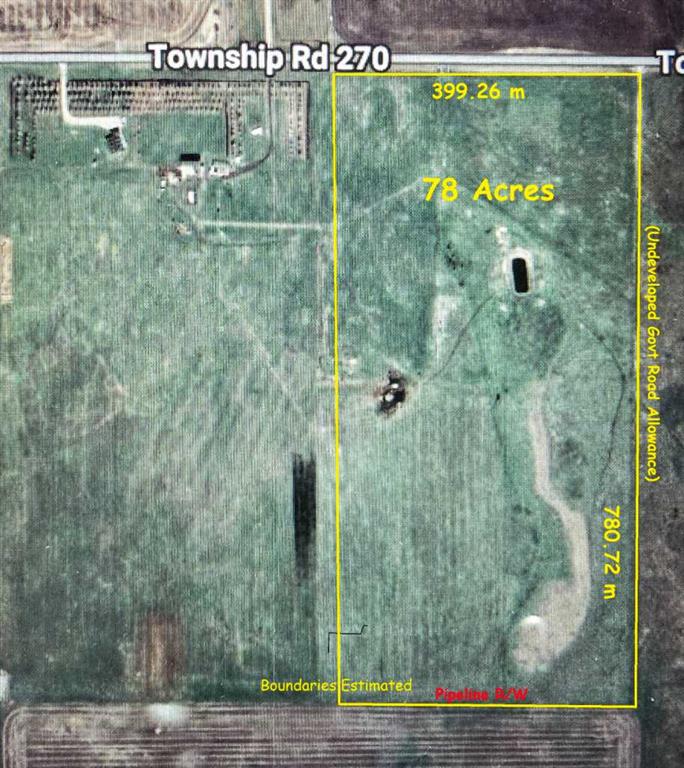 78 Acres Township Road 270  , A2289673, Alberta,