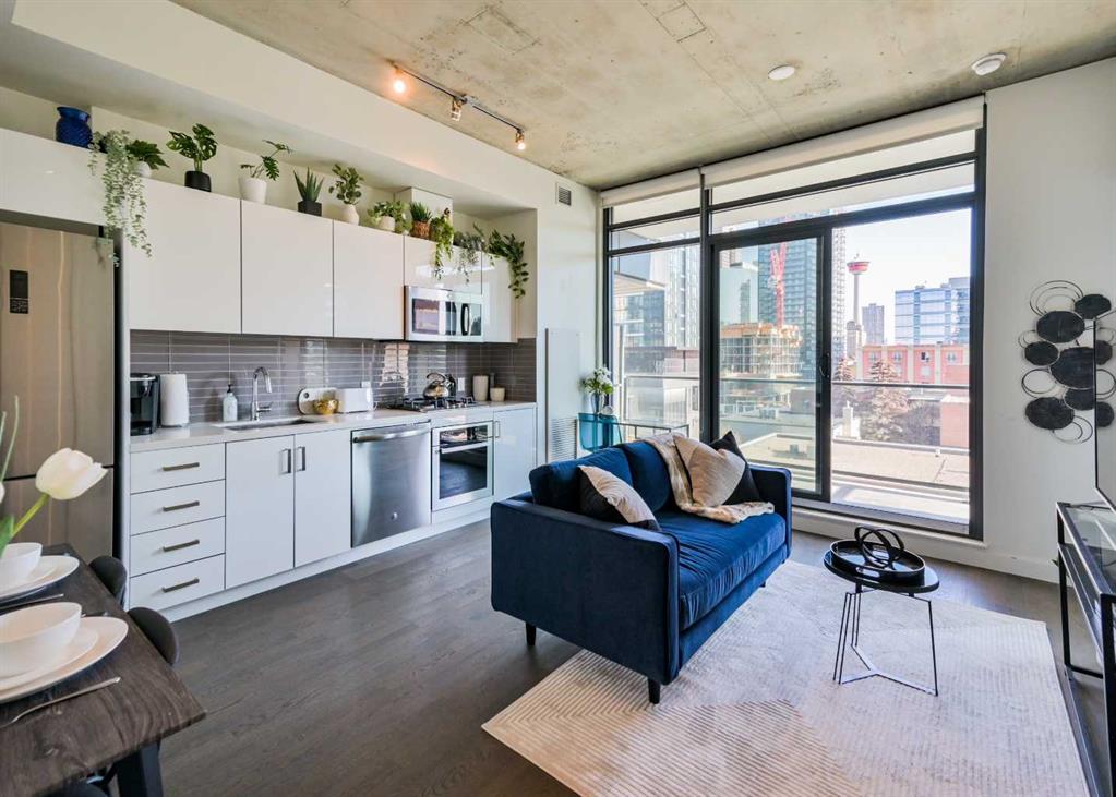 Second View of 406, 1010 6 Street SW, Beltline, Calgary, Alberta, T2R 1B4