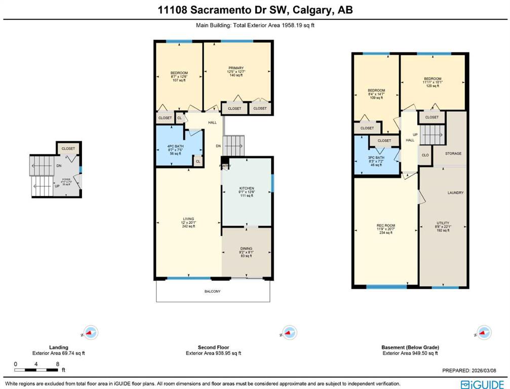 Fourth View of 11108 Sacramento Drive SW, Southwood, Calgary, Alberta, T2W 0J2