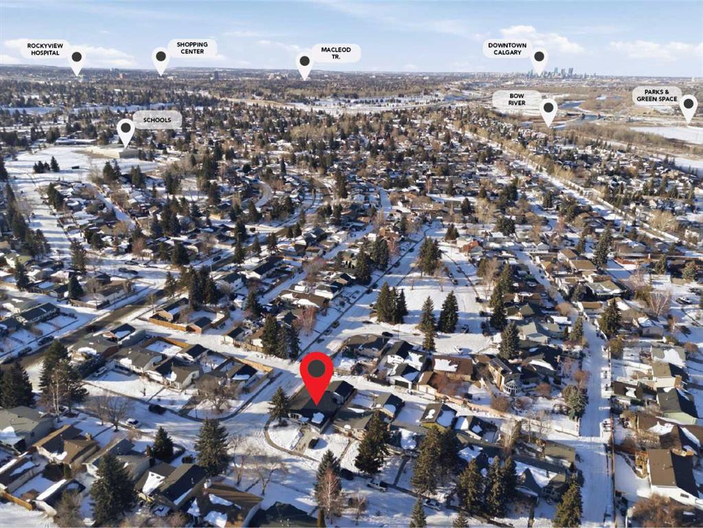 Fifth View of 428 Queen Anne Way SE, Queensland, Calgary, Alberta, T2J 4R9