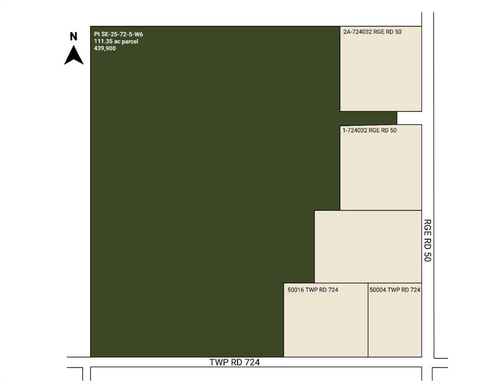 SE-25-72-5-W6 RGE RD 50  , A2291241, Alberta,