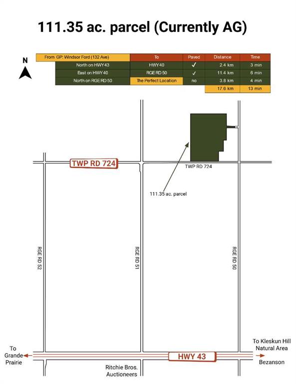 Fourth View of SE-25-72-5-W6 RGE RD 50  , NONE, Rural Grande Prairie No. 1, County of, Alberta, T0H 3C0