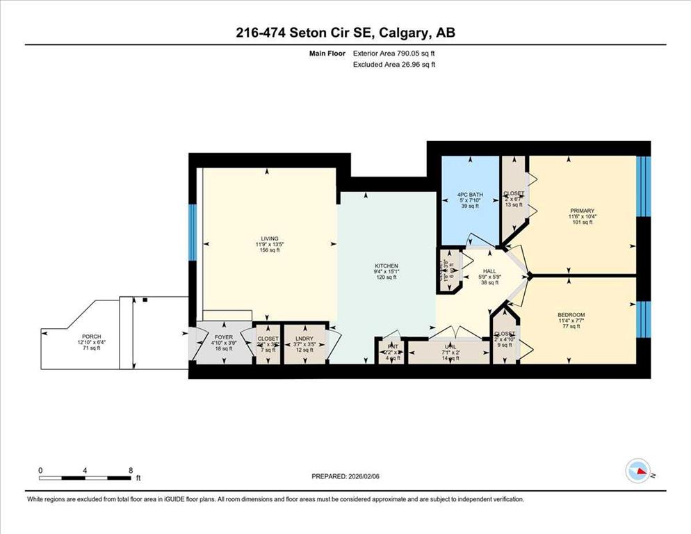 Fifth View of 216, 474 Seton Circle SE, Seton, Calgary, Alberta, T3M 3P6