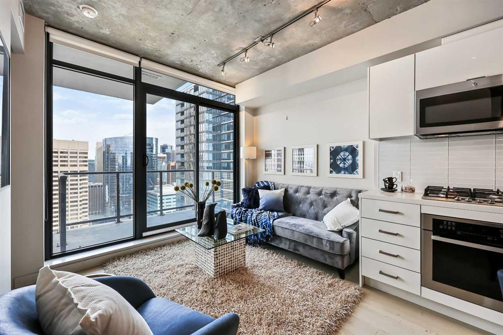 Fifth View of 1405, 1010 6 Street SW, Beltline, Calgary, Alberta, T2R 1B4