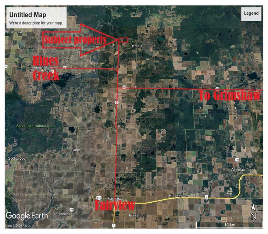 Third View of  SW & SE 22-84-3-W6  , NONE, Rural Clear Hills County, Alberta, T0H 2A0